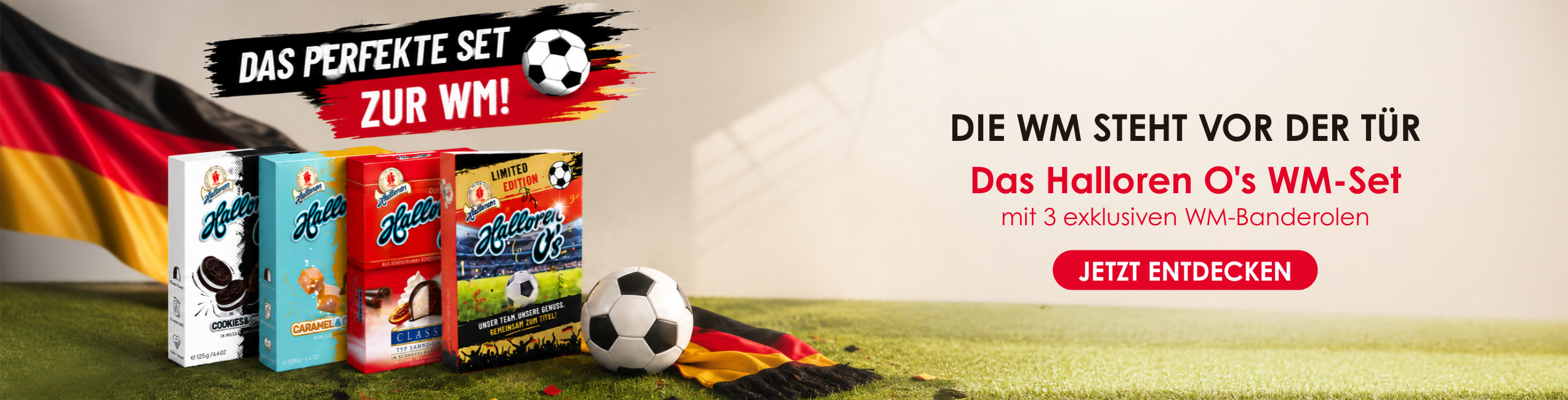 Fußball, Fußball-Snacks, Kekscreme, Limitierte Edition, Verpackung Boxen