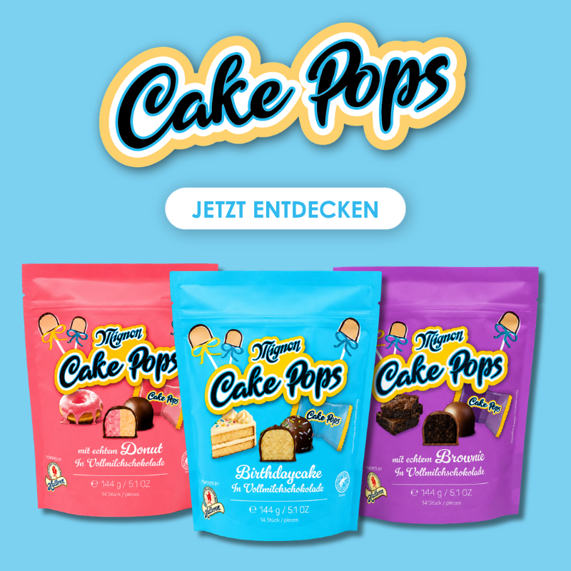 Cake Pops, Beutel, Donut, Brownie, Zartbitter