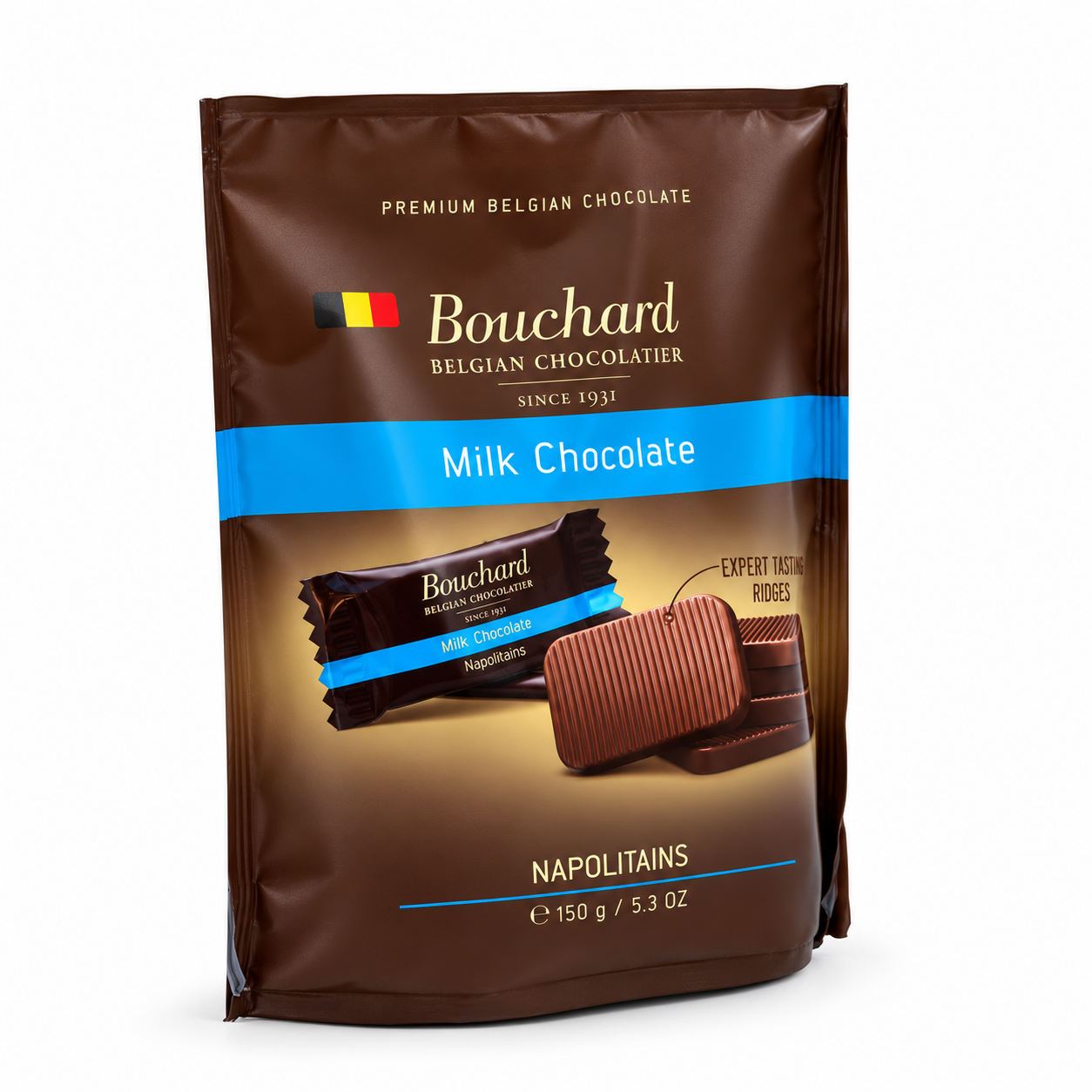 Milchschokolade, Napolitains, Belgische Schokolade, Schokoriegel, Rillen
