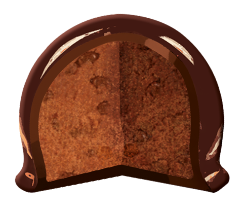 Brownie Halloren O's im Flowpack - 1,8kg