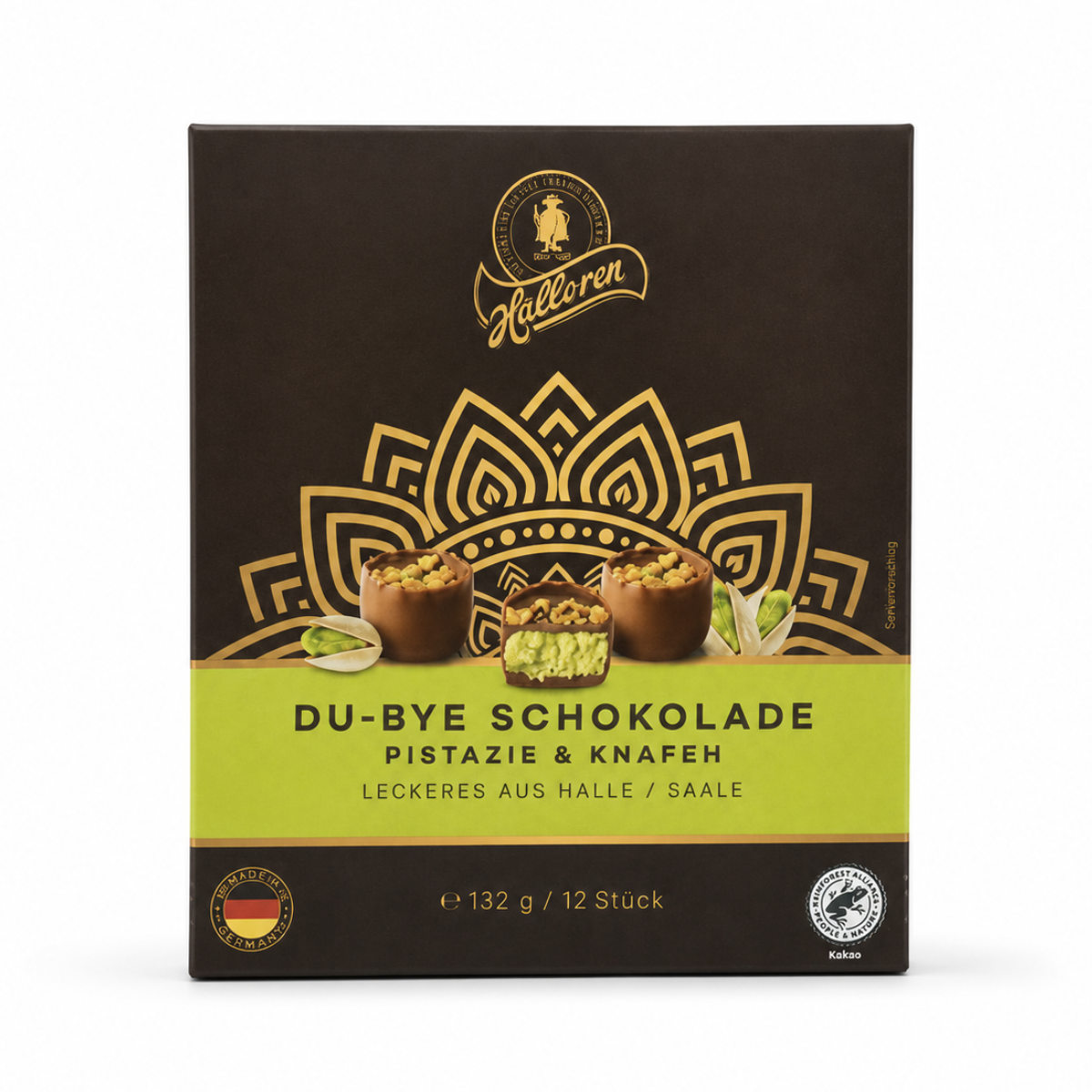 Schokolade, Pralinen, Pistazie, KitKat?