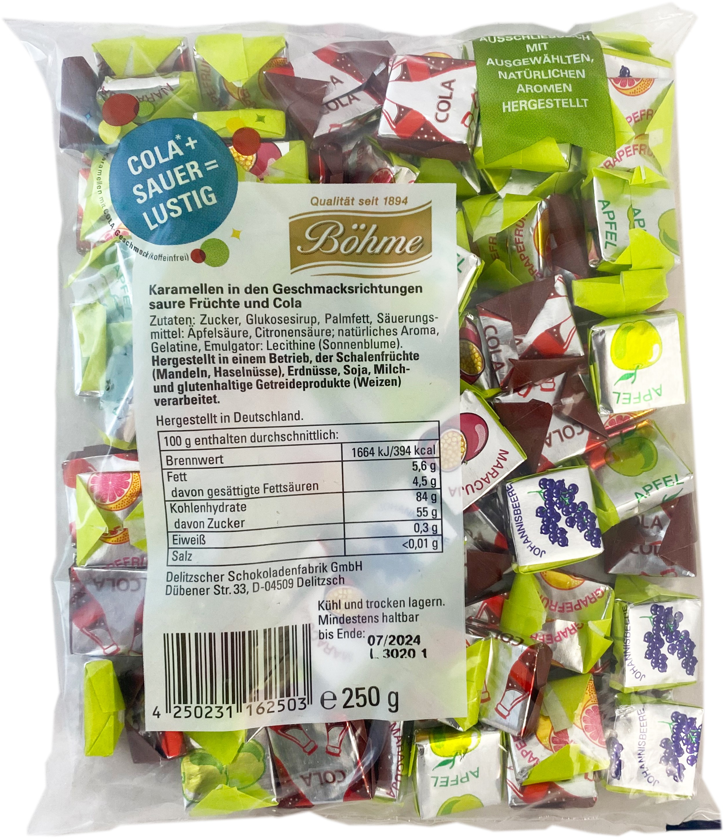 Essen, Süßigkeiten