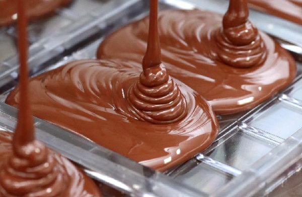 Flüssige Schokolade