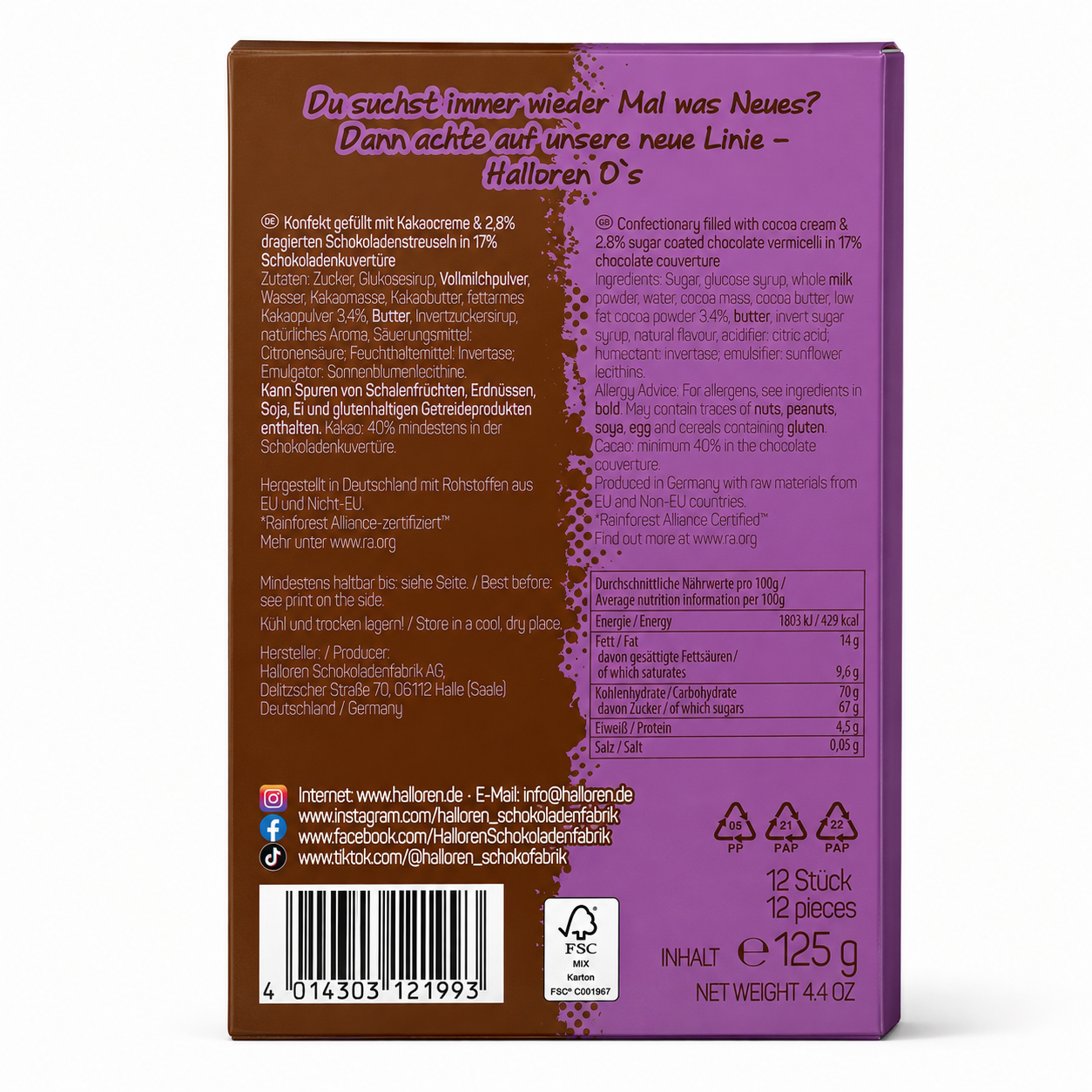 Schokoladenverpackung, Kakaocreme, Kakaobutter, Schokoladenkuvertüre, Haltbare Portionen