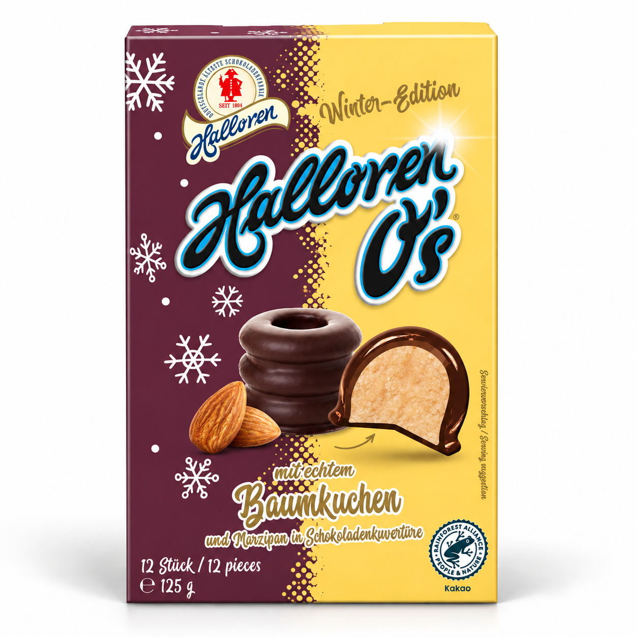Schokoguide, Winter Edition, Baumkuchen, Mandeln, Kakao