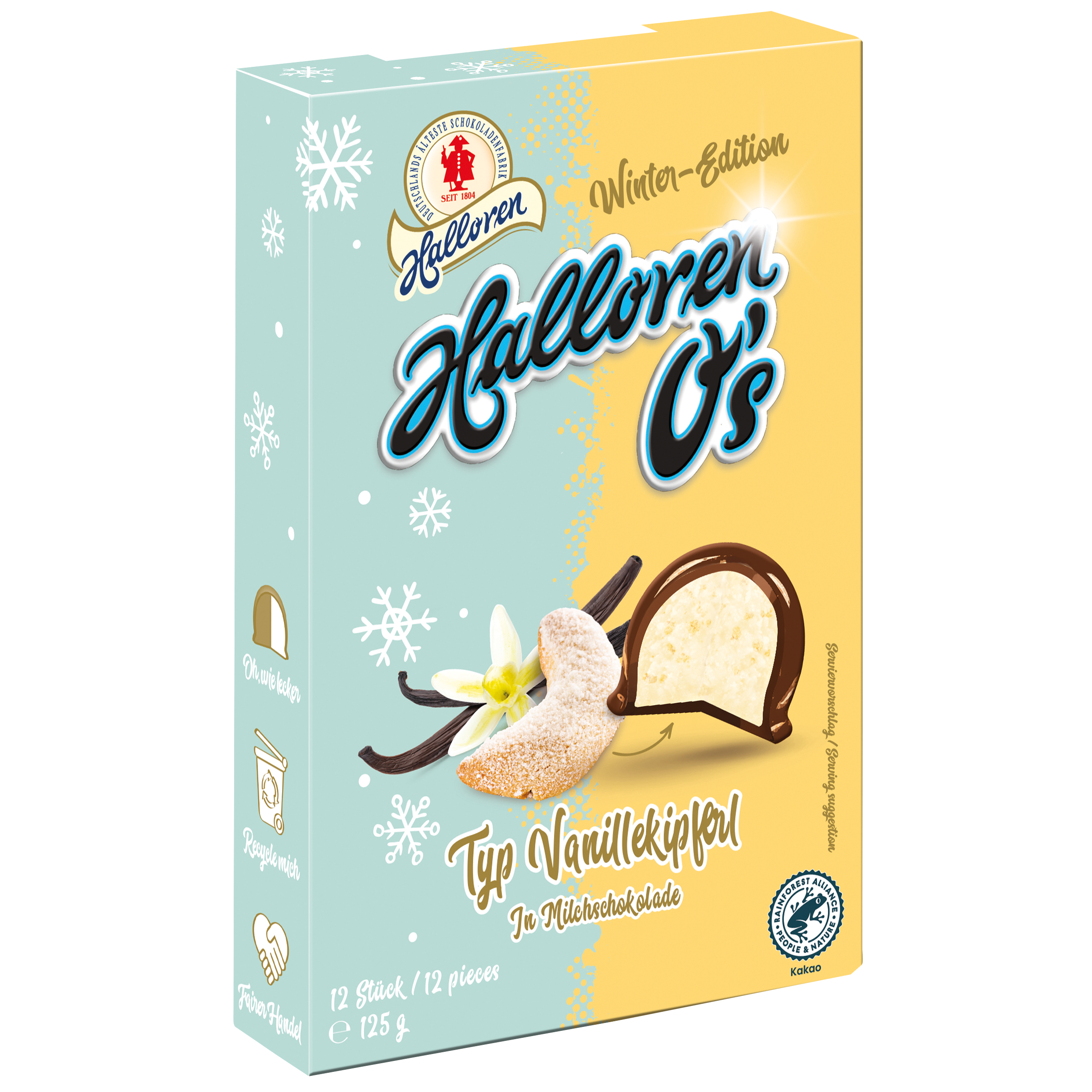 Vanillekipferl Halloren O's