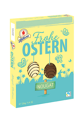 Halloren Ostereier Nougat-Edition