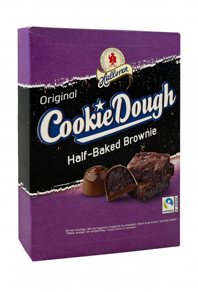 Original Cookie Dough Half-Baked Brownie, Karton mit 14 x 145g